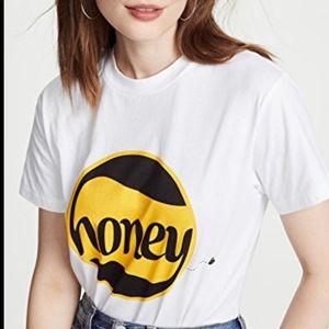 NWT Ganni Honey T-shirt